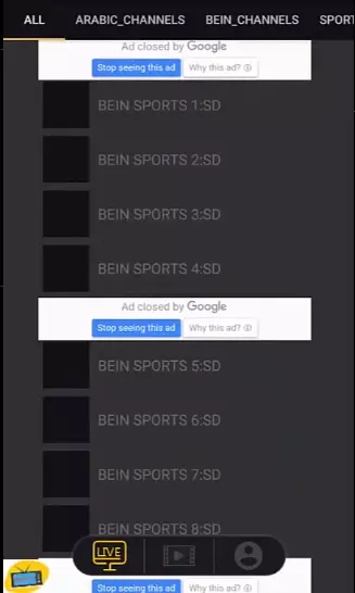 الاصدار الثاني من تطبيق ZeinSport لمشاهدة جميع القنوات المشفرة و المفتوحة من خلال سيرفر يتحمل اكثر من 5000 مشاهد