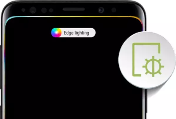 تطبيق Edge Lighting لإضاءة حواف الشاشة عند إستقبال إشعارات للرسائل أو المكالمات