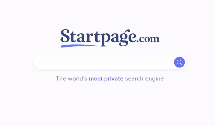 محرك بحث ويب Startpage