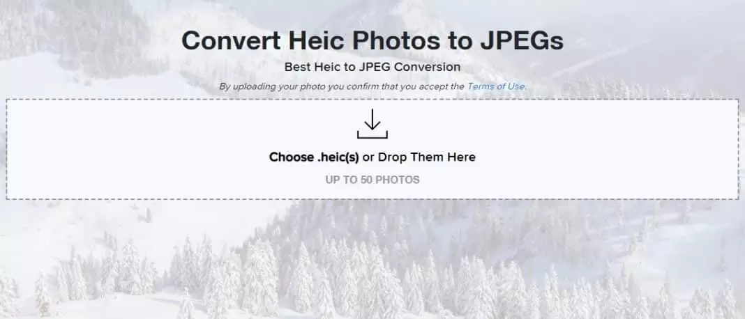 موقع موقع HEIC to JPG