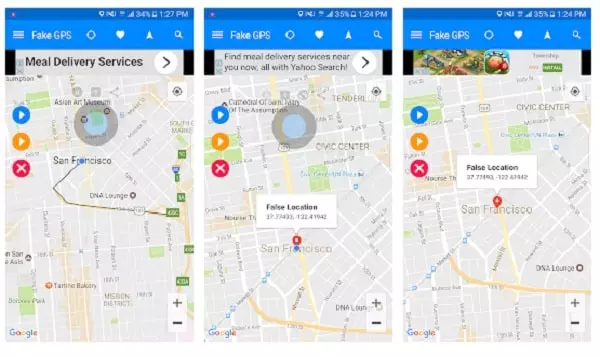 تطبيق Fake GPS Run تغيير الموقع الجغرافي في الهاتف
