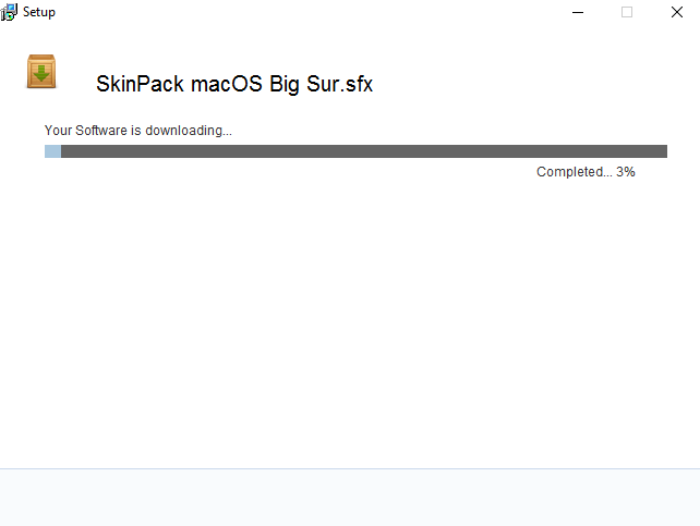 تثبيت برنامج Skinpack 3