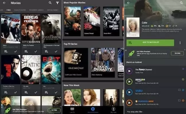 تطبيق Yidio تطبيقات مشاهدة الأفلام والمسلسلات العالمية بطريقة قانونية