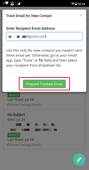 تطبيق Track-Email Tracking 2
