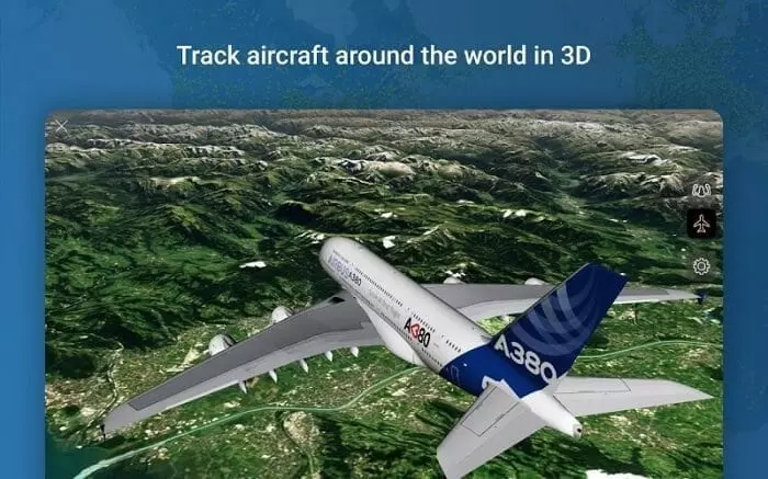 تطبيق Flightradar24 2
