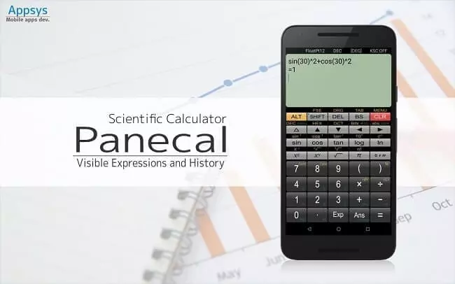تطبيق Panecal Scientific Calculator