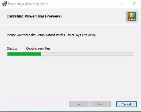 تثبيت برنامج PowerToys