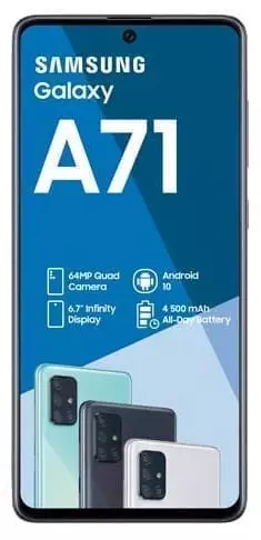 مميزات تليفون Samsung Galaxy A71