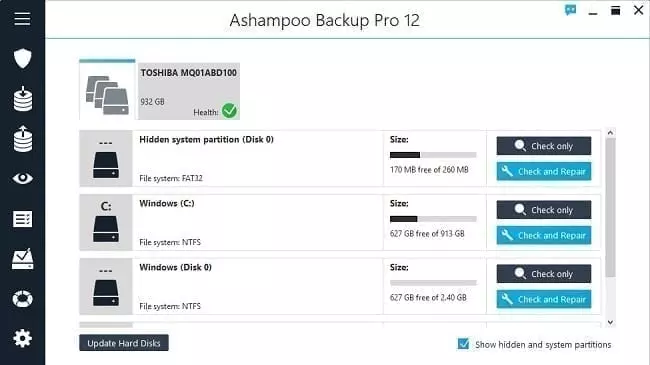 برنامج Ashampoo Backup Pro