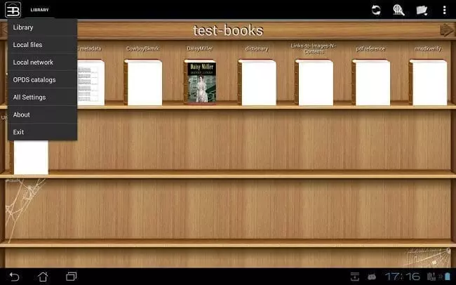 تطبيق EBookDroid