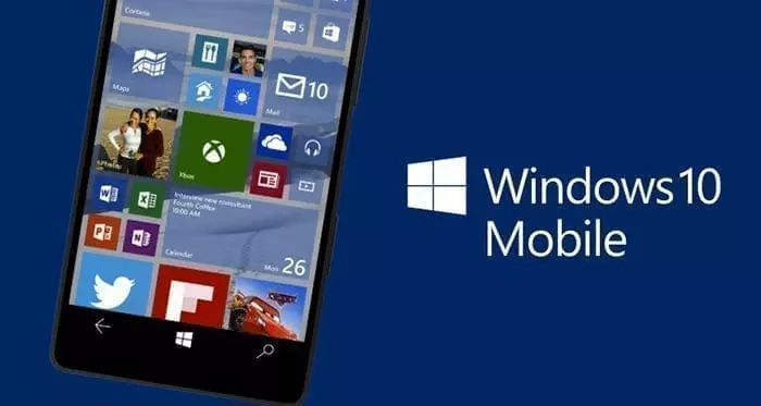 نسخة Windows 10 Mobile
