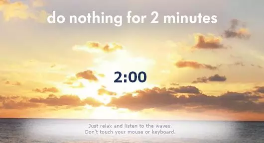 موقع Do Nothing for 2 Minutes