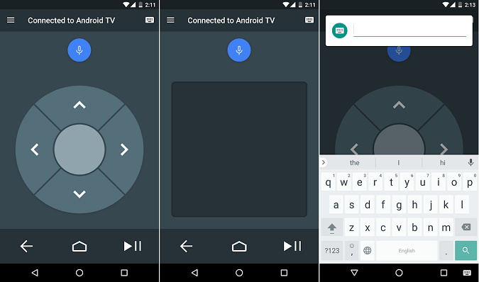 تطبيق Android TV Remote Control
