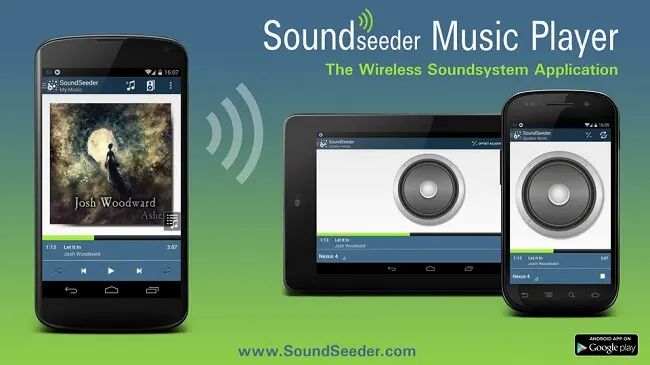 تطبيق SoundSeeder
