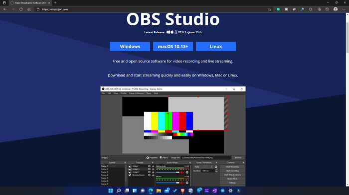 برنامج OBS Studio