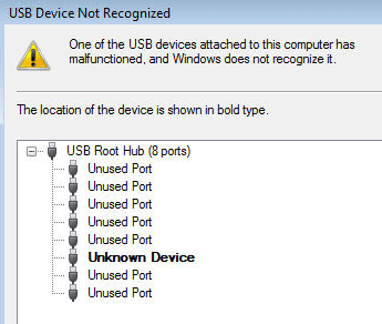 حلول لمشكلة Usb Device Not Recognized على انظمة ويندوز عربي تك