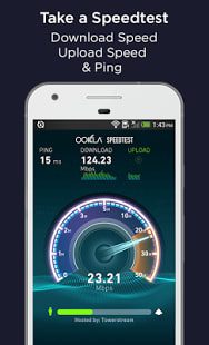 تطبيق Speedtest.net لقياس سرعة الانترنت