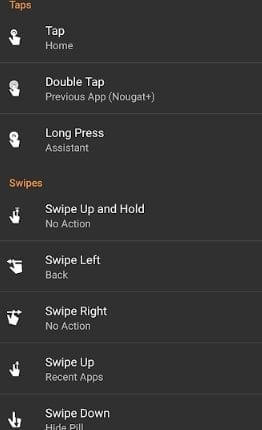 تطبيق Navigation Gestures للحصول على حركات السحب و التنقل مثل هاتف ايفون X و اندرويد P