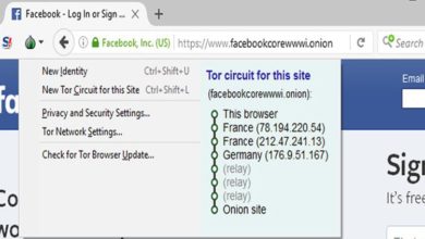 كيفية الوصول إلى مواقع .onion (المعروفة أيضًا باسم Tor Hidden Services)