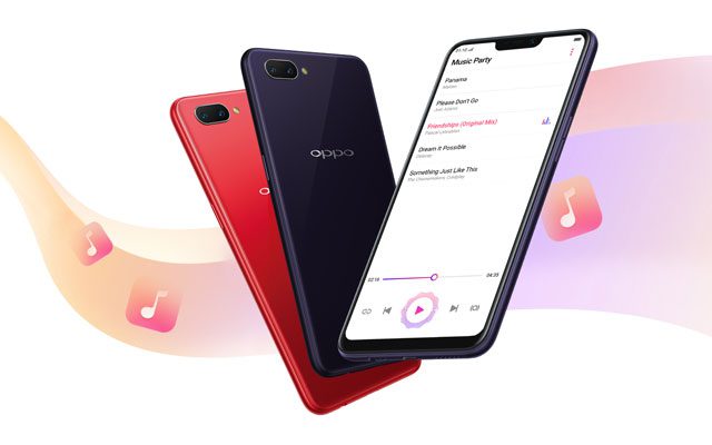 OPPO A3s colors