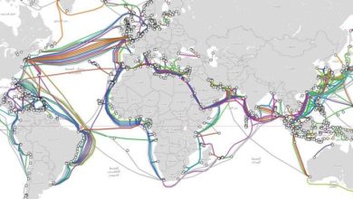 تعرف على خريطة كوابل الانترنت البحرية التي تصل الى دولتك وتصلك بالعالم