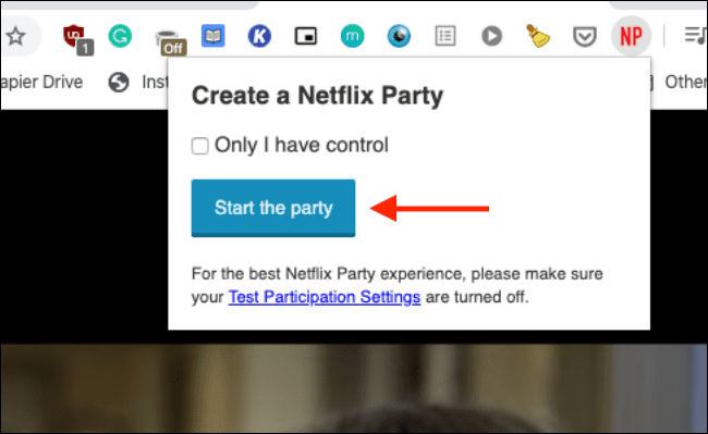 اضافة Netflix Party 3