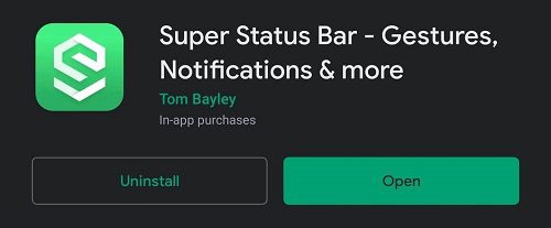تحميل تطبيق Super Status Bar