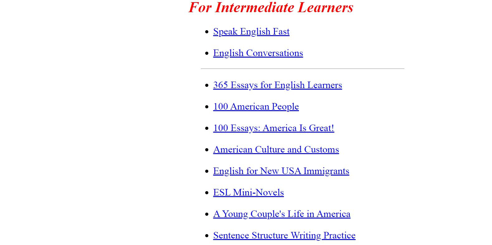أفضل موقع لتحسين مهارتك فى القراءة والإستماع للغة الإنجليزية