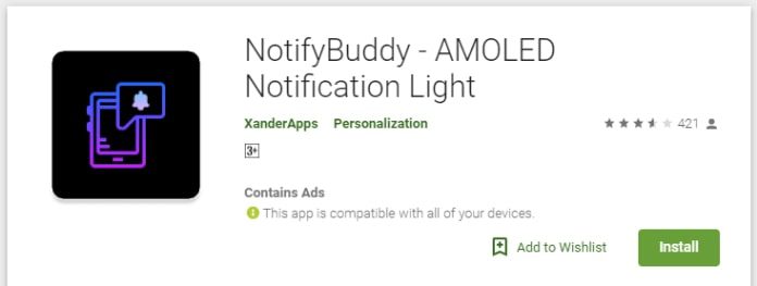 كيفية تحويل شاشة هاتفك إلى لمبة إشعارات بواسطة تطبيق NotifyBuddy