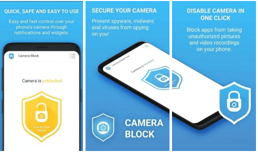 تطبيق Camera Block Free – Anti spyware & Anti malware