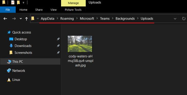 تغيير خلفية مكالمة الفيديو في برنامج Microsoft Teams 5-min