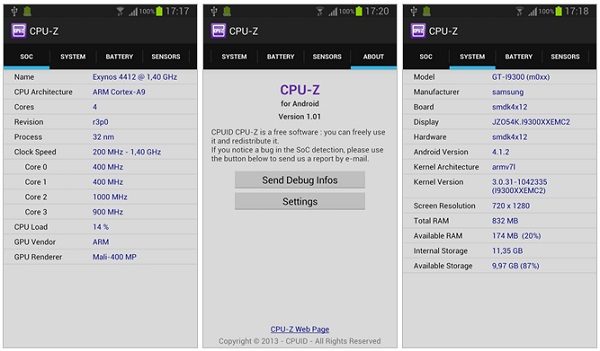تطبيق CPU-Z