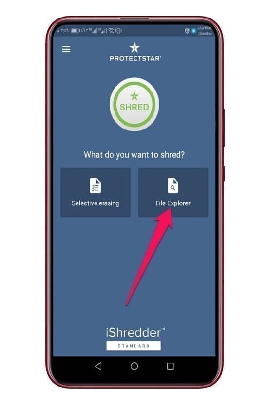 تطبيق iShredder 1