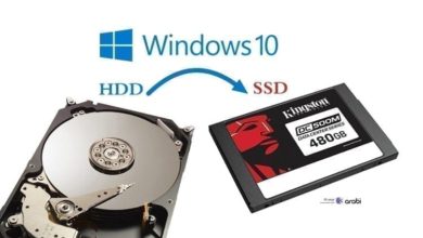 كيفية نقل الويندوز من هارد HDD الى هارد SSD