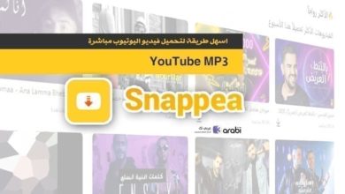 اسهل طريقة لتحميل فيديو اليوتيوب مباشرة او تحويلة الى Mp3 مع خدمة Snappea اونلاين