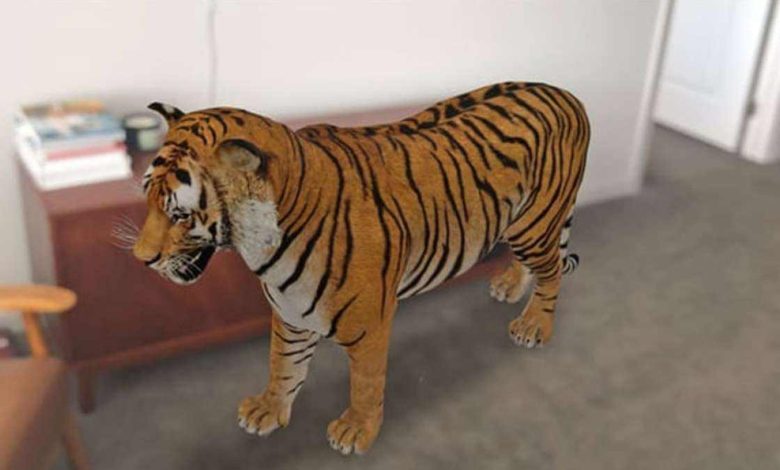 Google 3D Animals | كيفية استعمال تأثير AR في المنزل