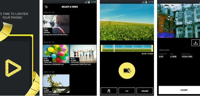 تطبيق Video Dieter 2- Trim & Edit