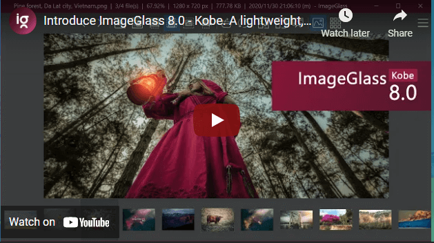 برنامج ImageGlass