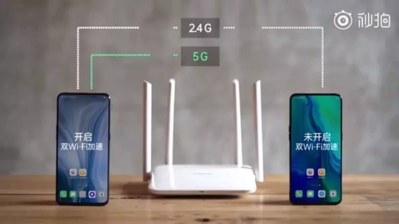 Oppo و Vivo وتكنولوجيا Dual Wifi الجديدة و الاتصال 2.4G و 5G في وقت واحد