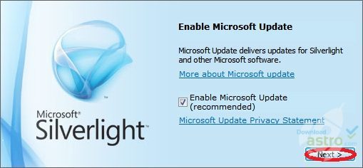 برنامج Microsoft Silverlight