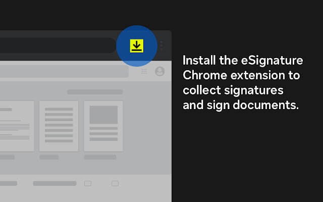 إضافة DocuSign eSignature for Chrome