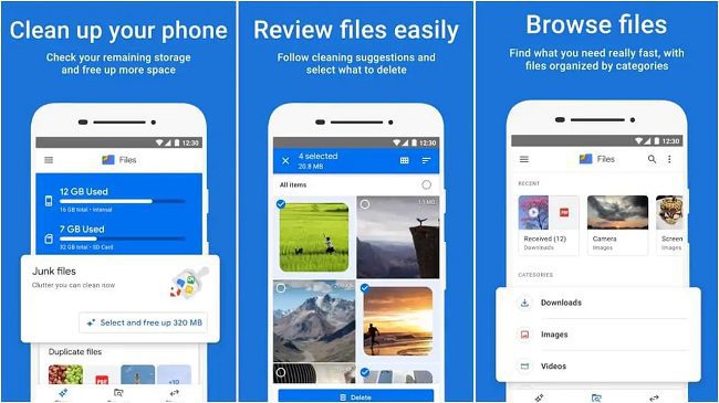 تطبيق Files by Google