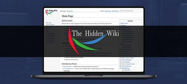 موقع The Hidden Wiki مواقع الدارك ويب