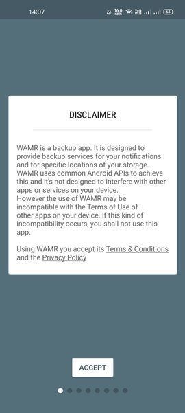 تطبيق WAMR 1