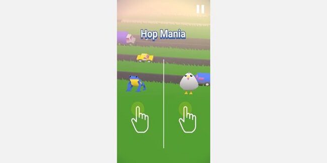 لعبة HopMania ألعاب من Google يمكنك لعبها عند انقطاع الانترنت