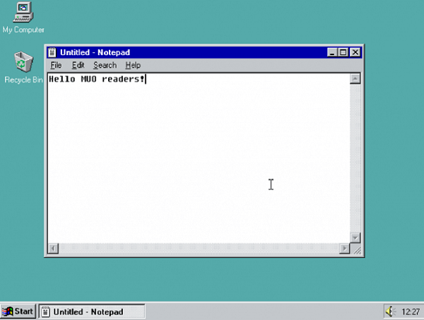 نظام التشغيل Windows 95 تجربة أقدم إصدارات أنظمة تشغيل الحاسوب