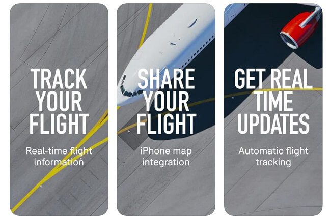 تطبيق Flightview Flight Tracker