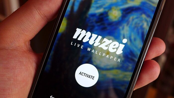 تطبيق Muzei Live Wallpaper