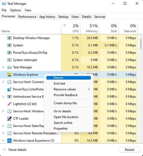 كيفية حل مشكلة توقف مستكشف الملفات عند العمل عليه في Windows 11