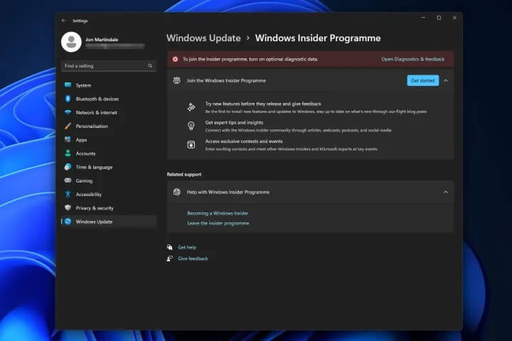 احصل على تحديثات ويندوز قبل الجميع عبر الانضمام إلى برنامج Windows Insider